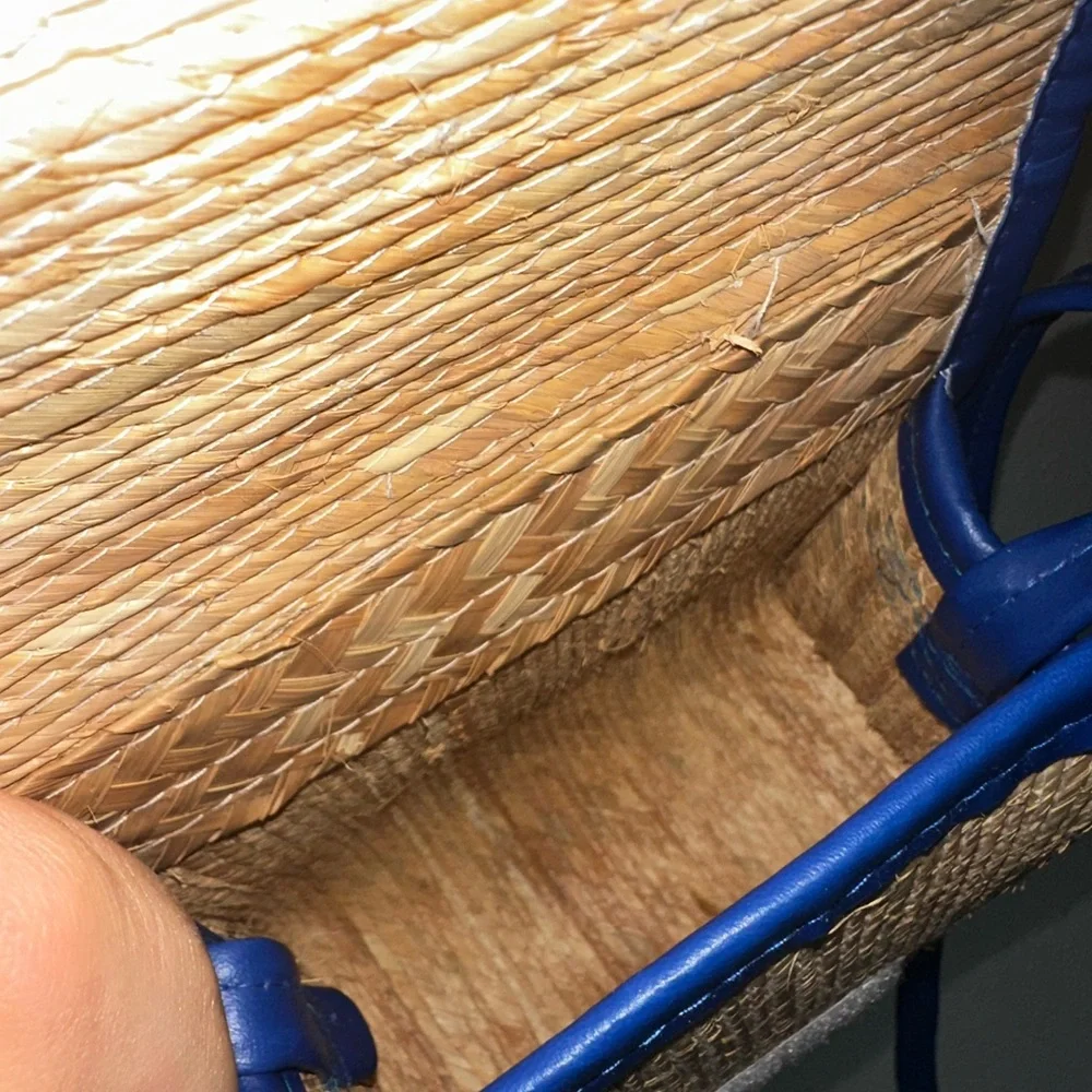 FRIDA Blue Patterned Women's Bag NWOT - Picture 6 of 7